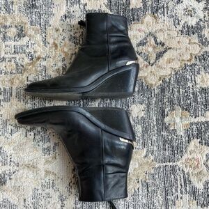 Rag & Bone Wedge Pointed Toe Ankle Boots EU 37 / US 6.5 7
